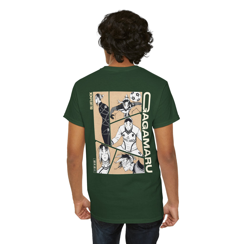 Gagamaru 'Bastard' Blue Lock Heavyweight Tee | Blue Lock Anime... - Detail View 29