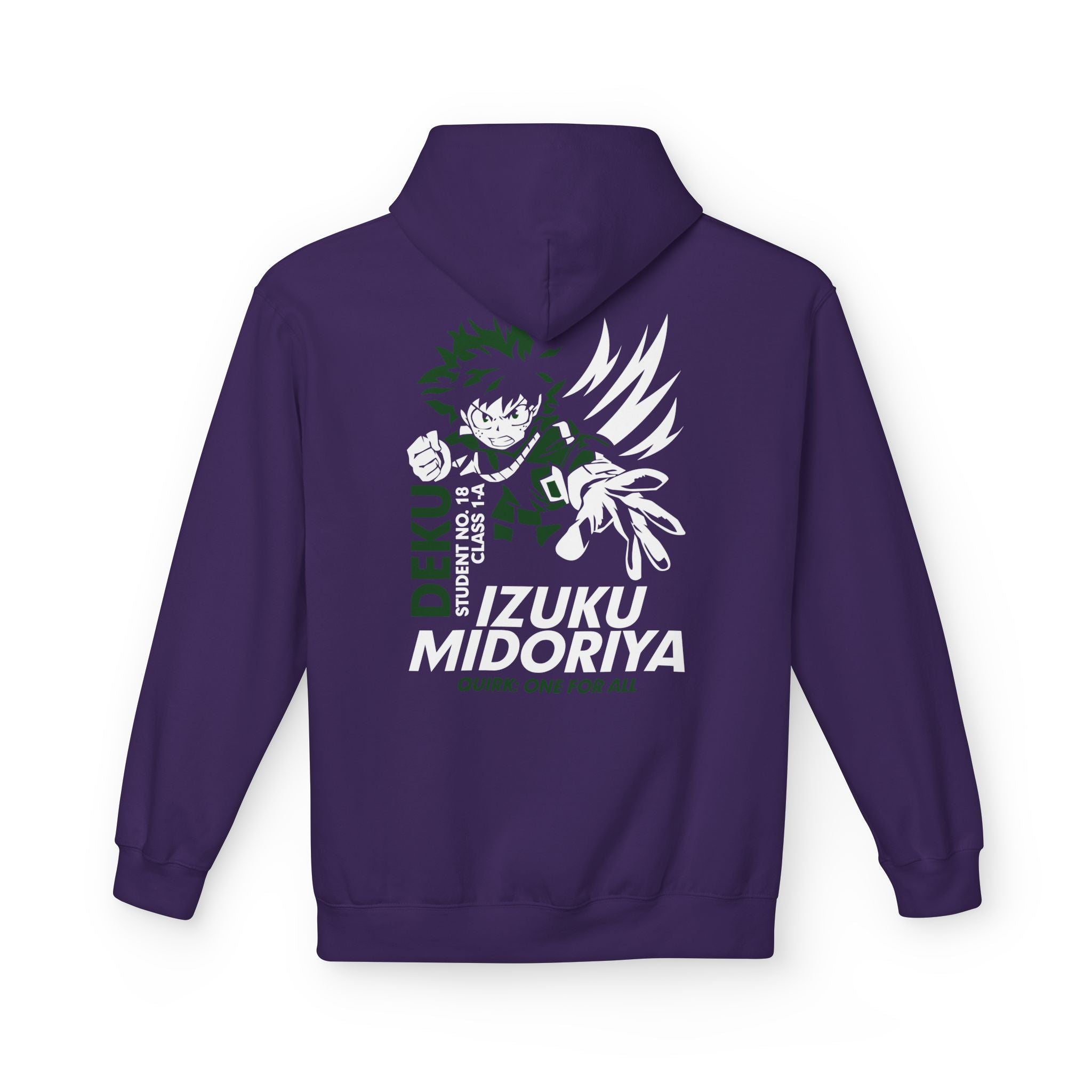 Izuku Midoriya "Deku" | My Hero Academia Streetwear Hoodie - Detail View 6