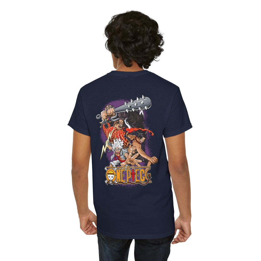Monkey D. Luffy "Otaku Style" | One Piece Anime Graphic Tee - Detail View 34