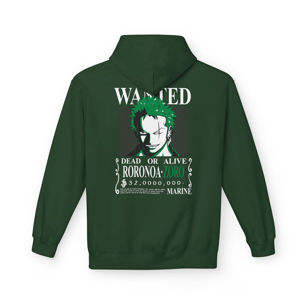 Roronoa Zoro "Wanted" | One Piece Streetwear Hoodie