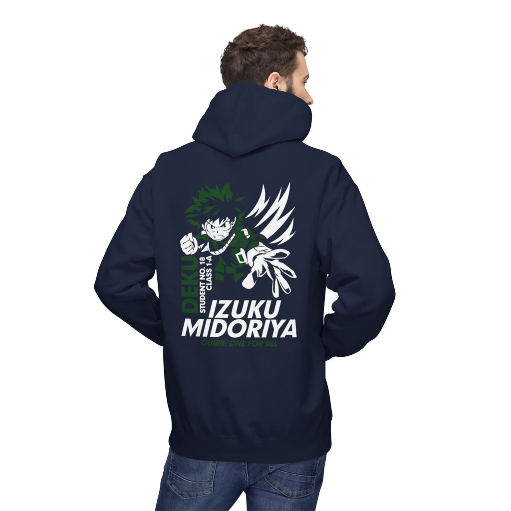 Izuku Midoriya "Deku" | My Hero Academia Streetwear Hoodie - Detail View 32