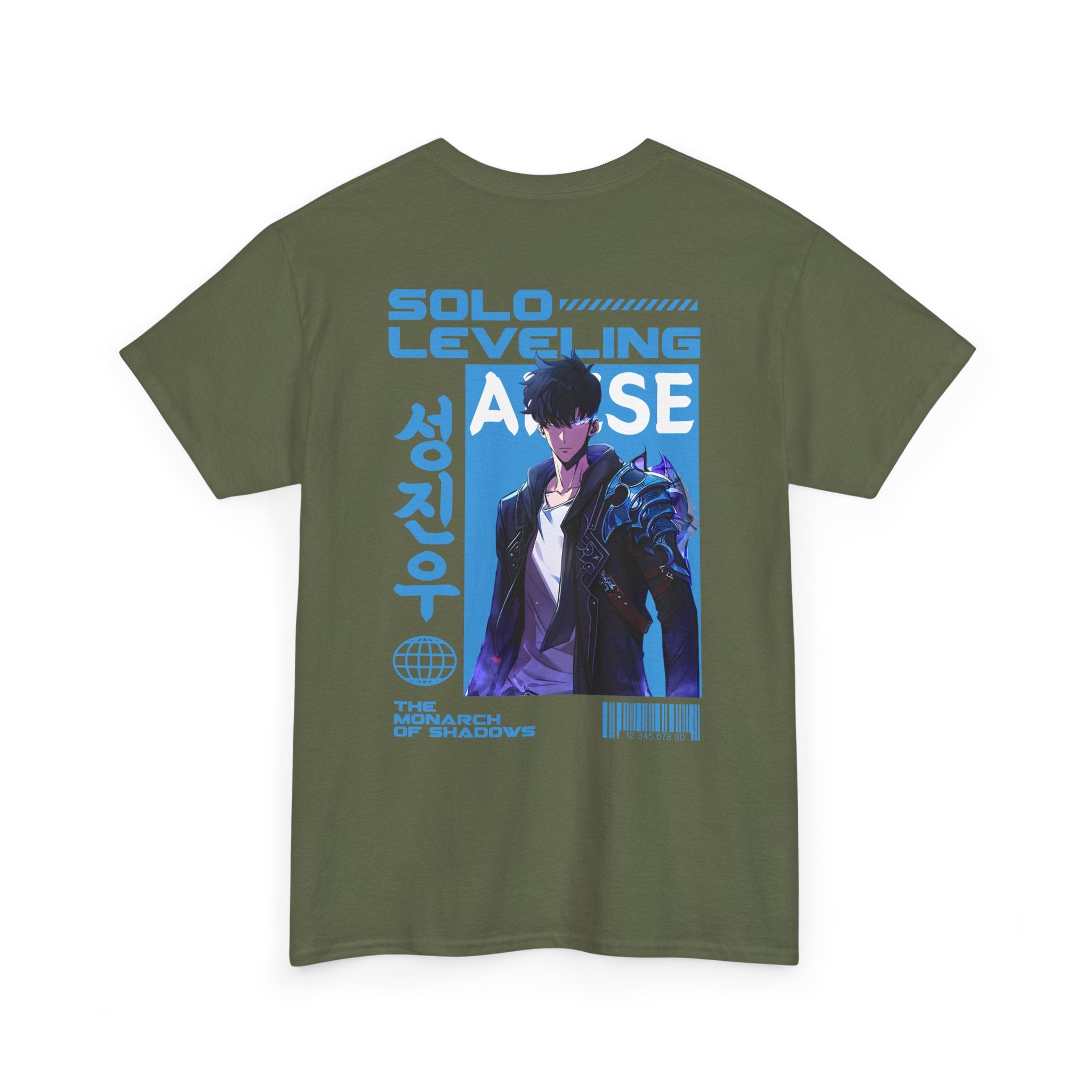 Sung Jinwoo "Shadow Monarch" | Solo Leveling Anime Graphic Tee