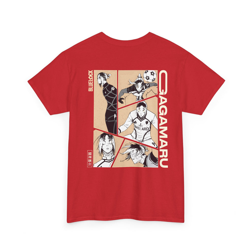 Gagamaru 'Bastard' Blue Lock Heavyweight Tee | Blue Lock Anime... - Detail View 47