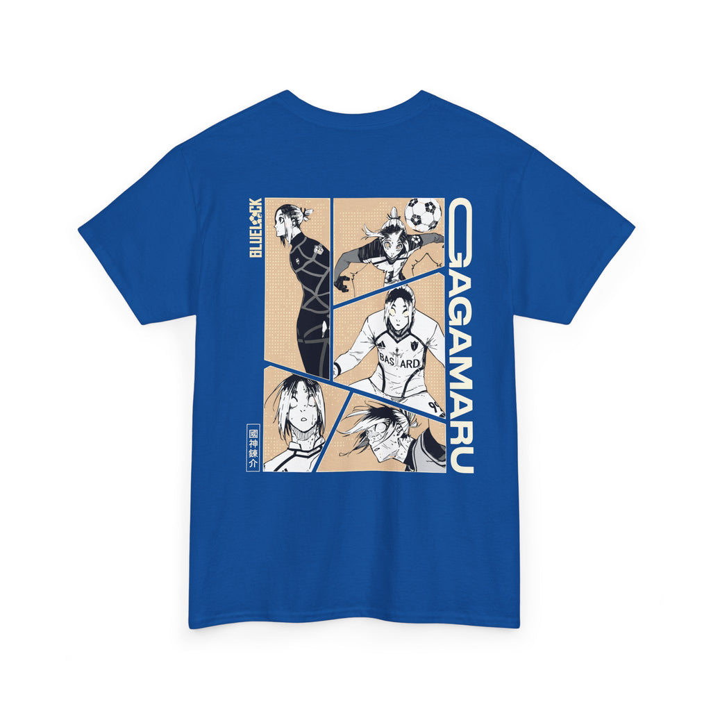 Gagamaru 'Bastard' Blue Lock Heavyweight Tee | Blue Lock Anime... - Detail View 35