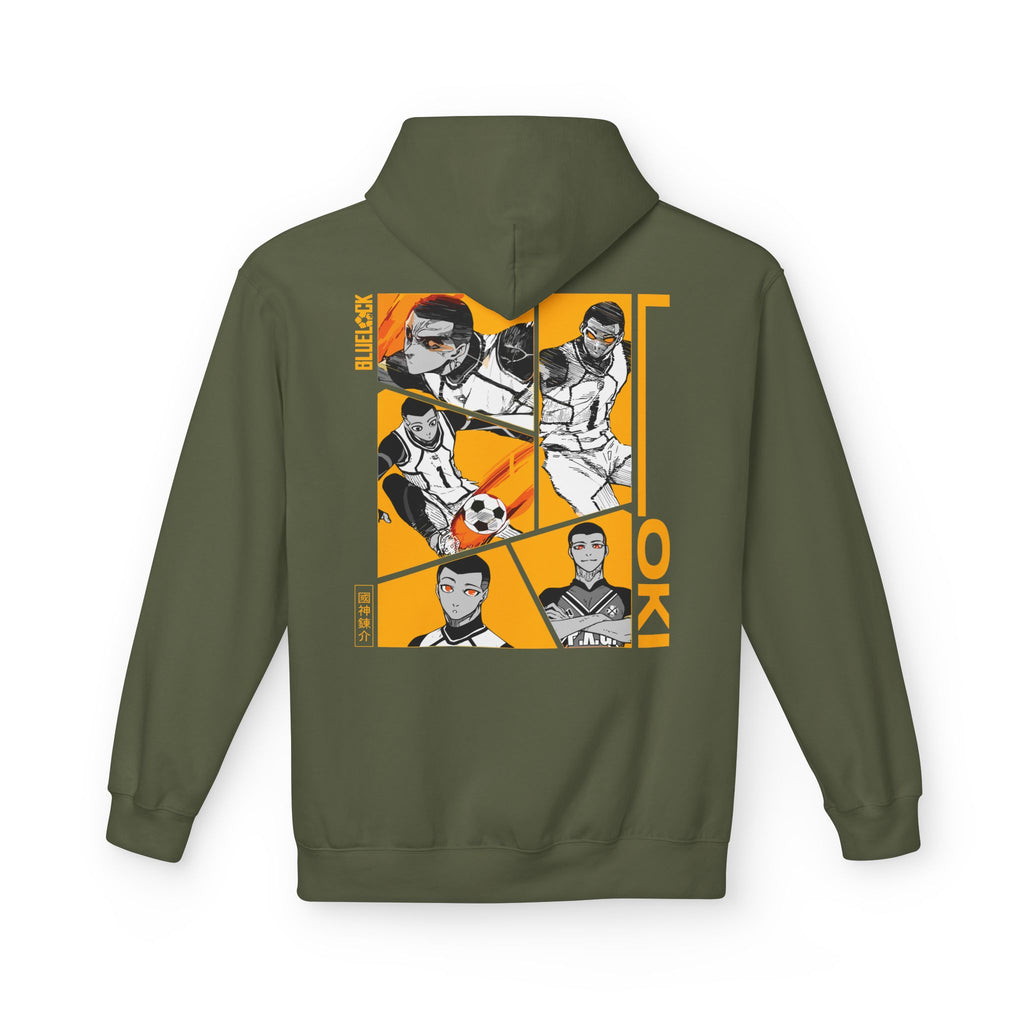 Julian Loki "Godspeed" | Blue Lock Streetwear Hoodie - Detail View 32