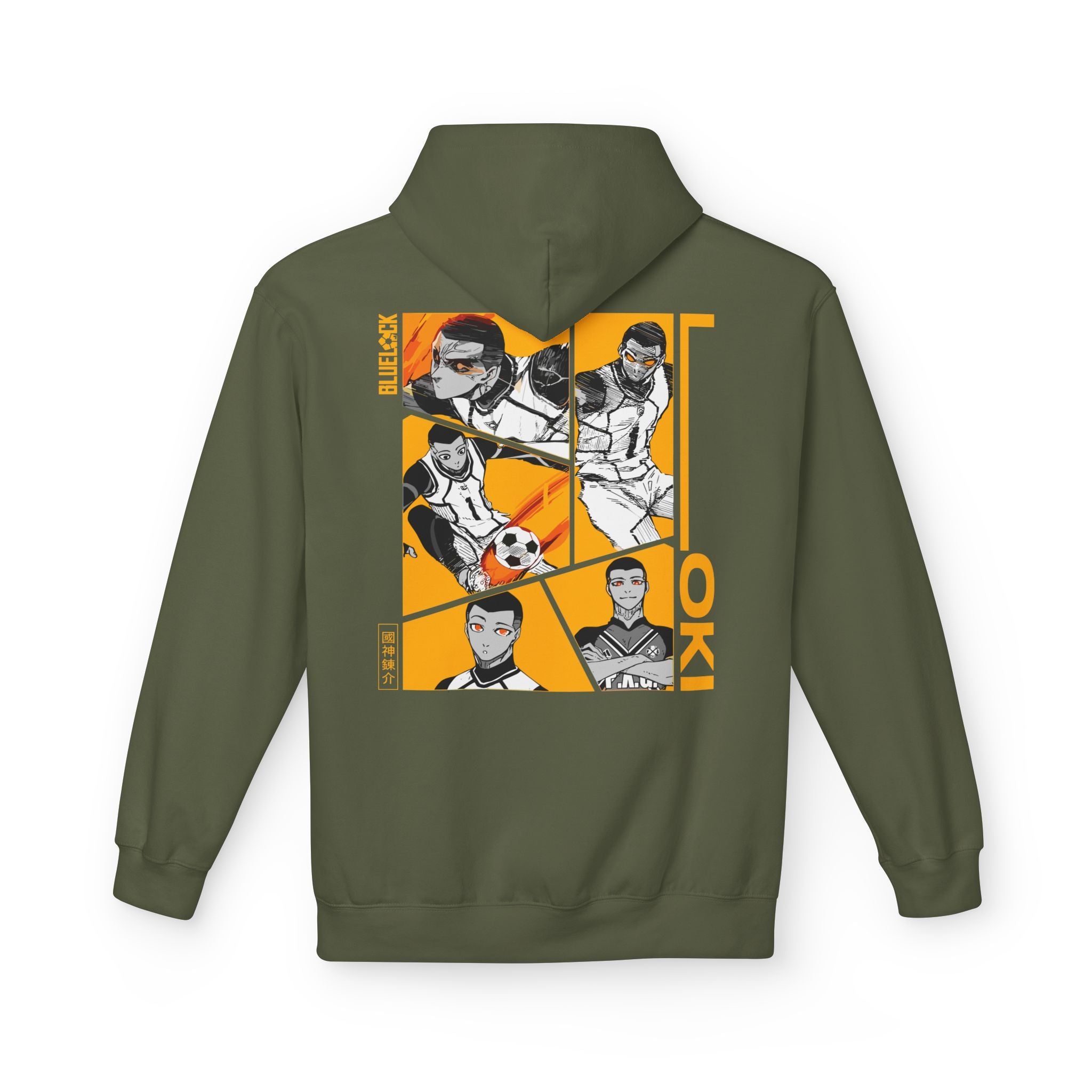 Julian Loki "Godspeed" | Blue Lock Streetwear Hoodie - Detail View 32