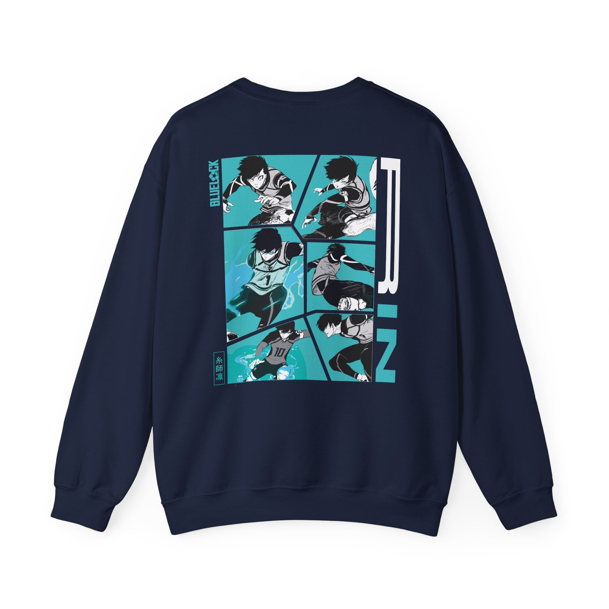 Rin Blue Lock Heavyweight Tee "Silent Beast" | Blue Lock Anime...