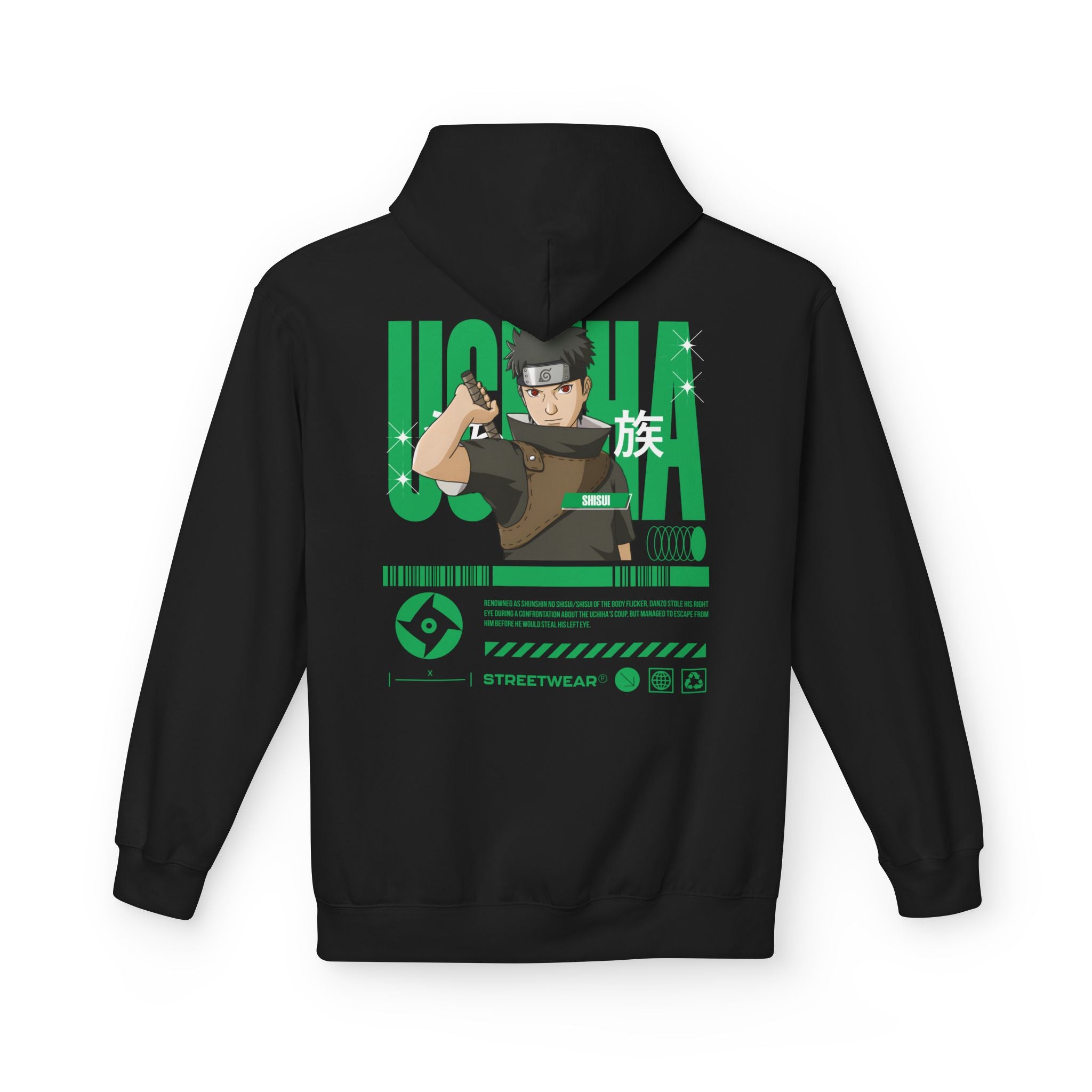 Shisui Uchiha "Teleporter" – Naruto Graphic Tee | Maklenn