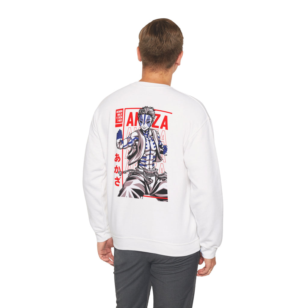 Akaza "Upper Rank Three" | Demon Slayer Sweatshirt
