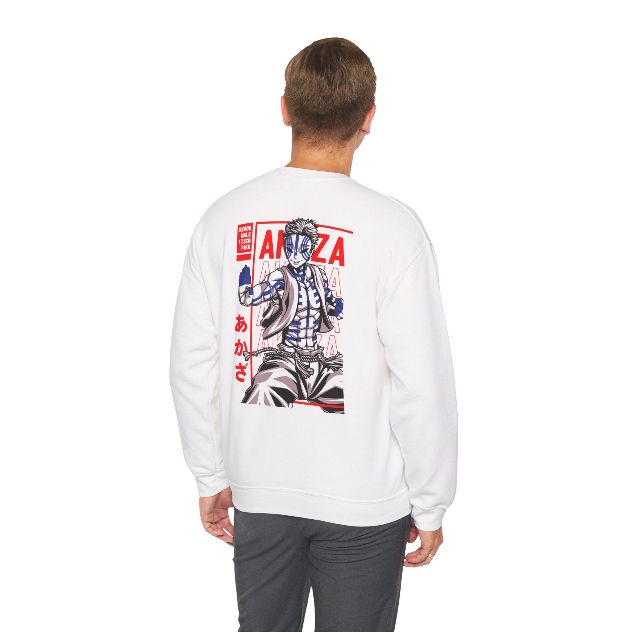 Akaza "Upper Rank Three" | Demon Slayer Sweatshirt