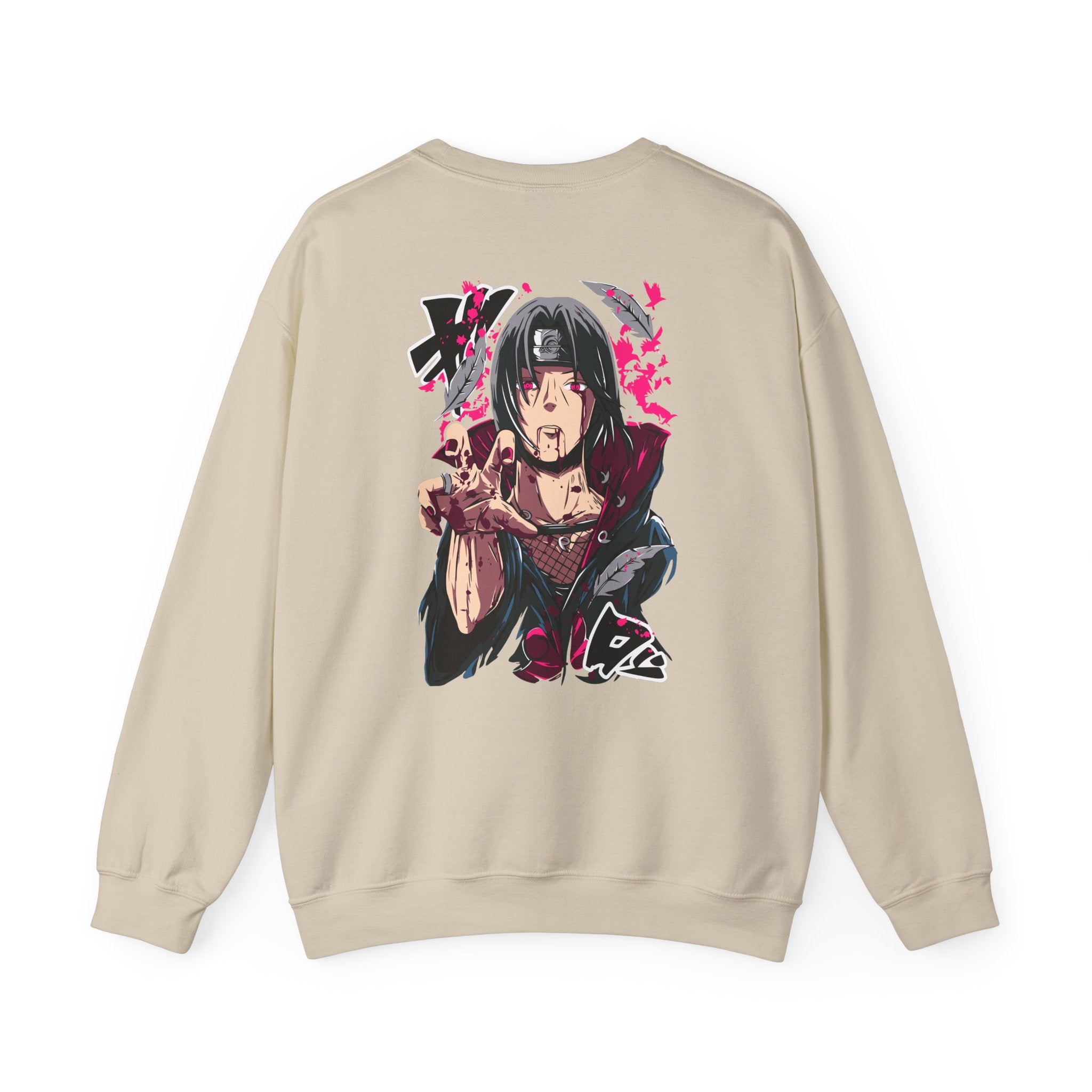 Itachi Uchiha "Tsukuyomi" | Naruto Anime Graphic Tee - Detail View 17