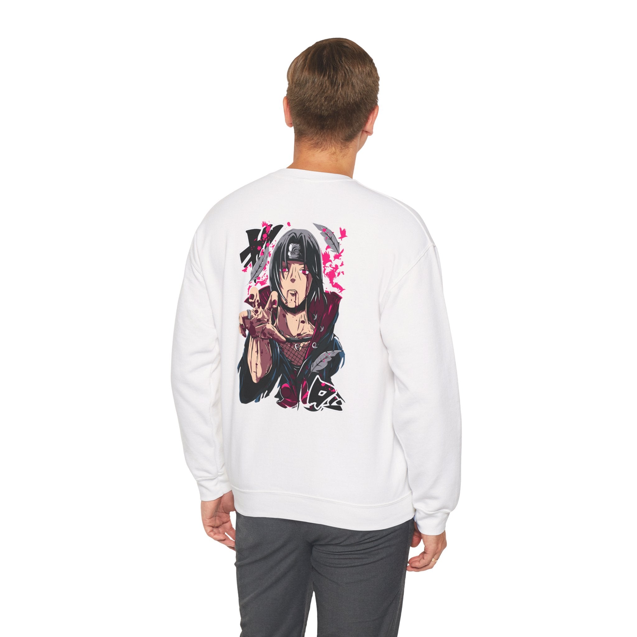 Itachi Uchiha "Tsukuyomi" | Naruto Anime Graphic Tee - Detail View 10