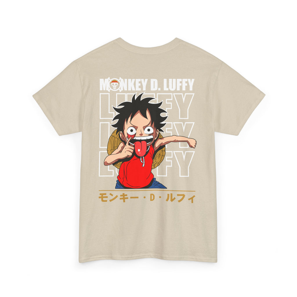Monkey D. Luffy "Straw Hat" | One Piece Anime Graphic Tee - Detail View 17