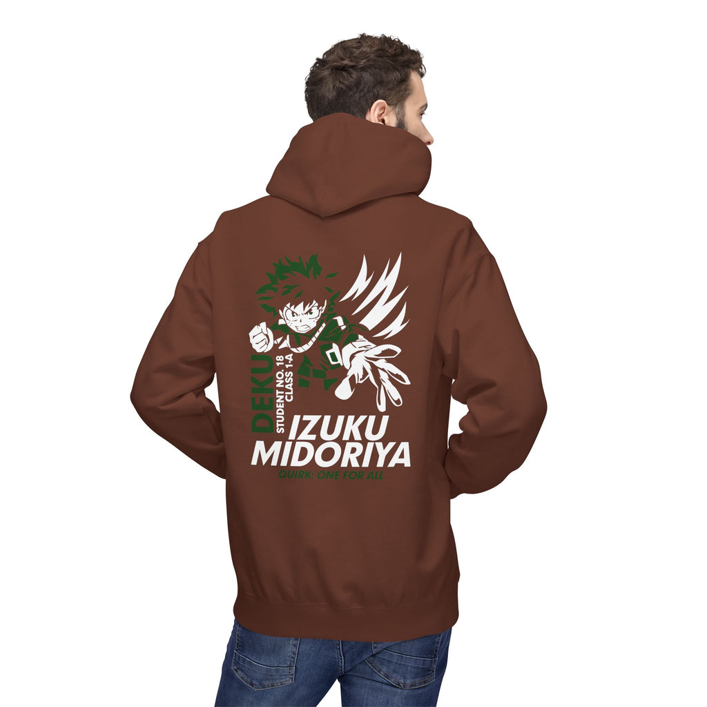 Izuku Midoriya "Deku" | My Hero Academia Streetwear Hoodie - Detail View 17
