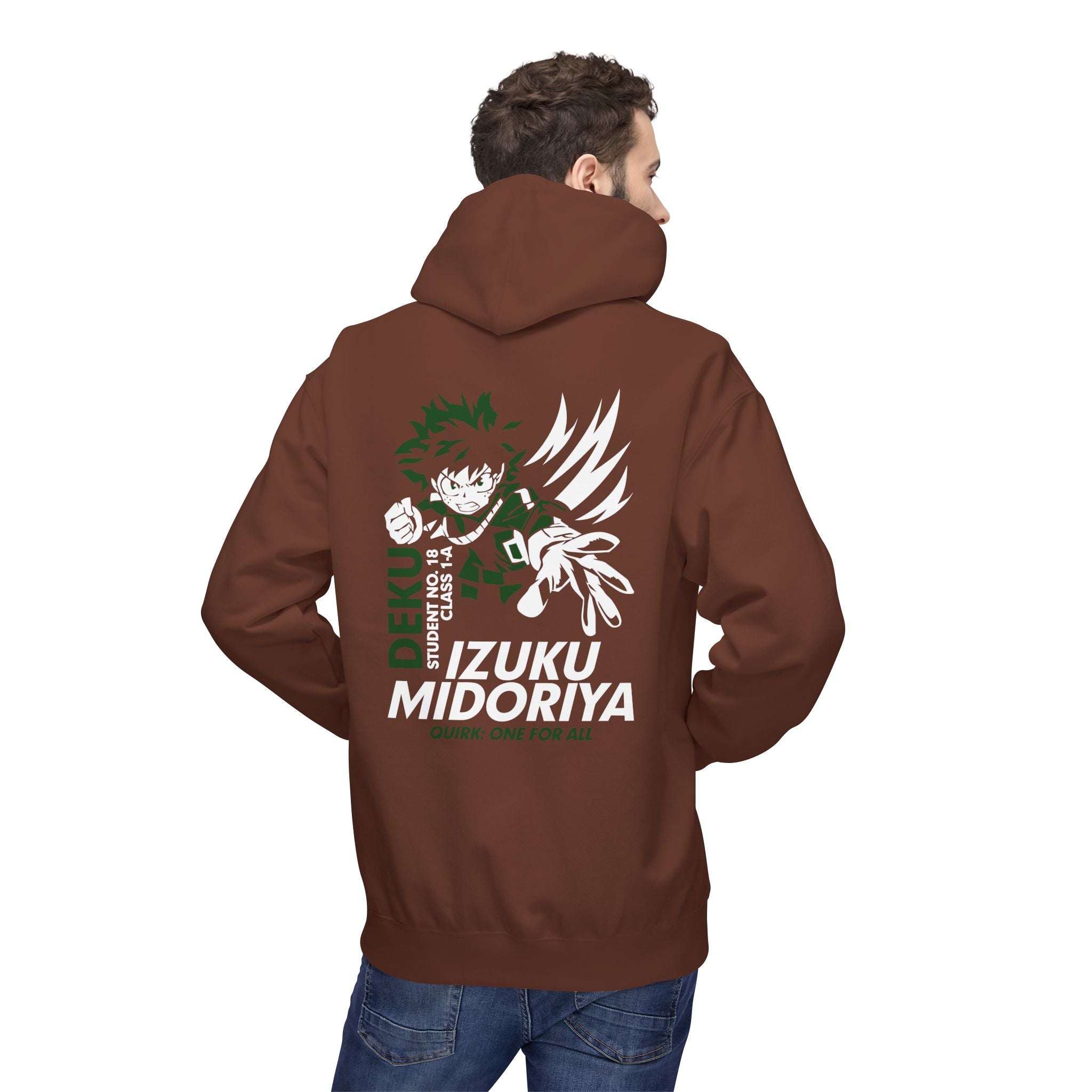 Izuku Midoriya "Deku" | My Hero Academia Streetwear Hoodie - Detail View 17
