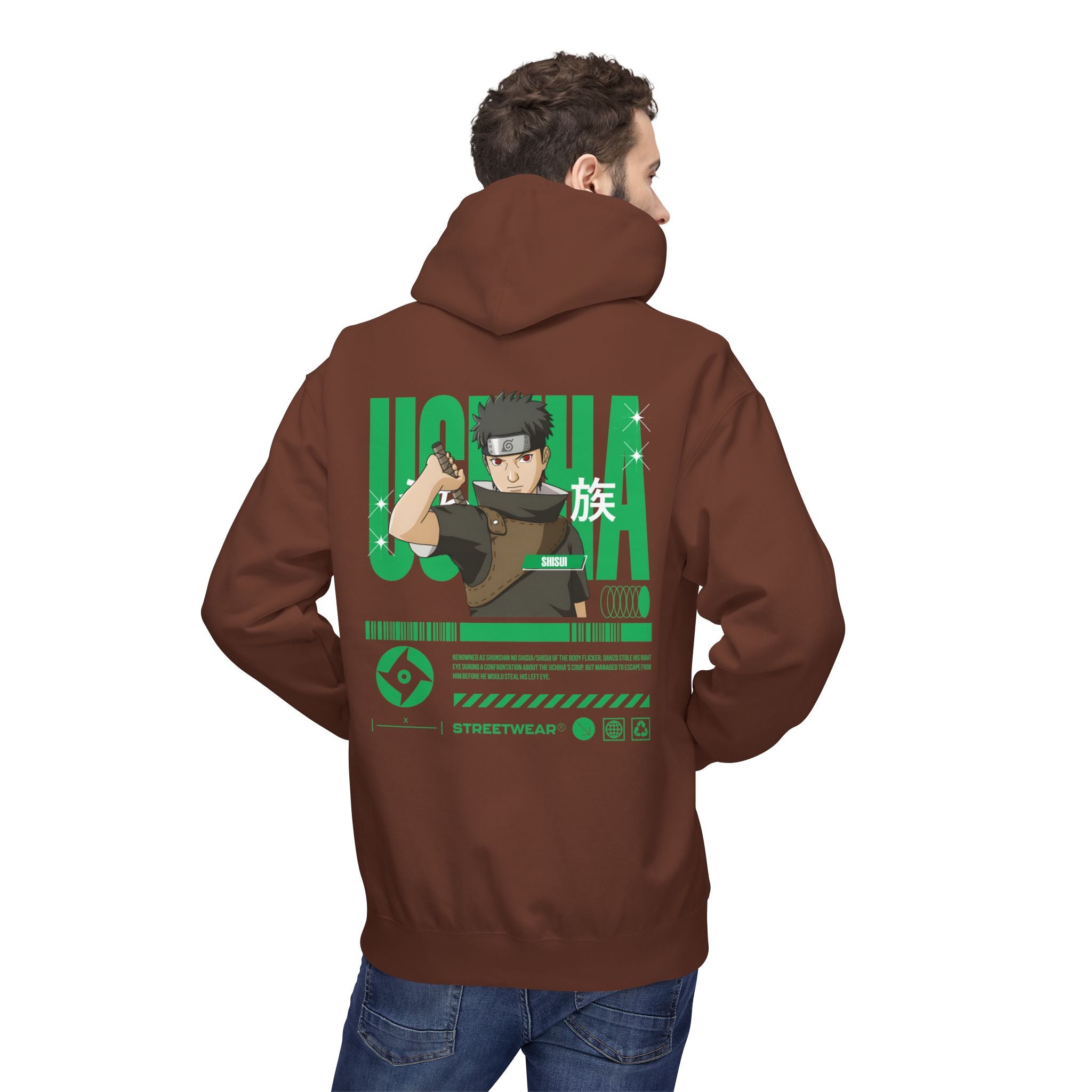 Shisui Uchiha "Teleporter" – Naruto Graphic Tee | Maklenn
