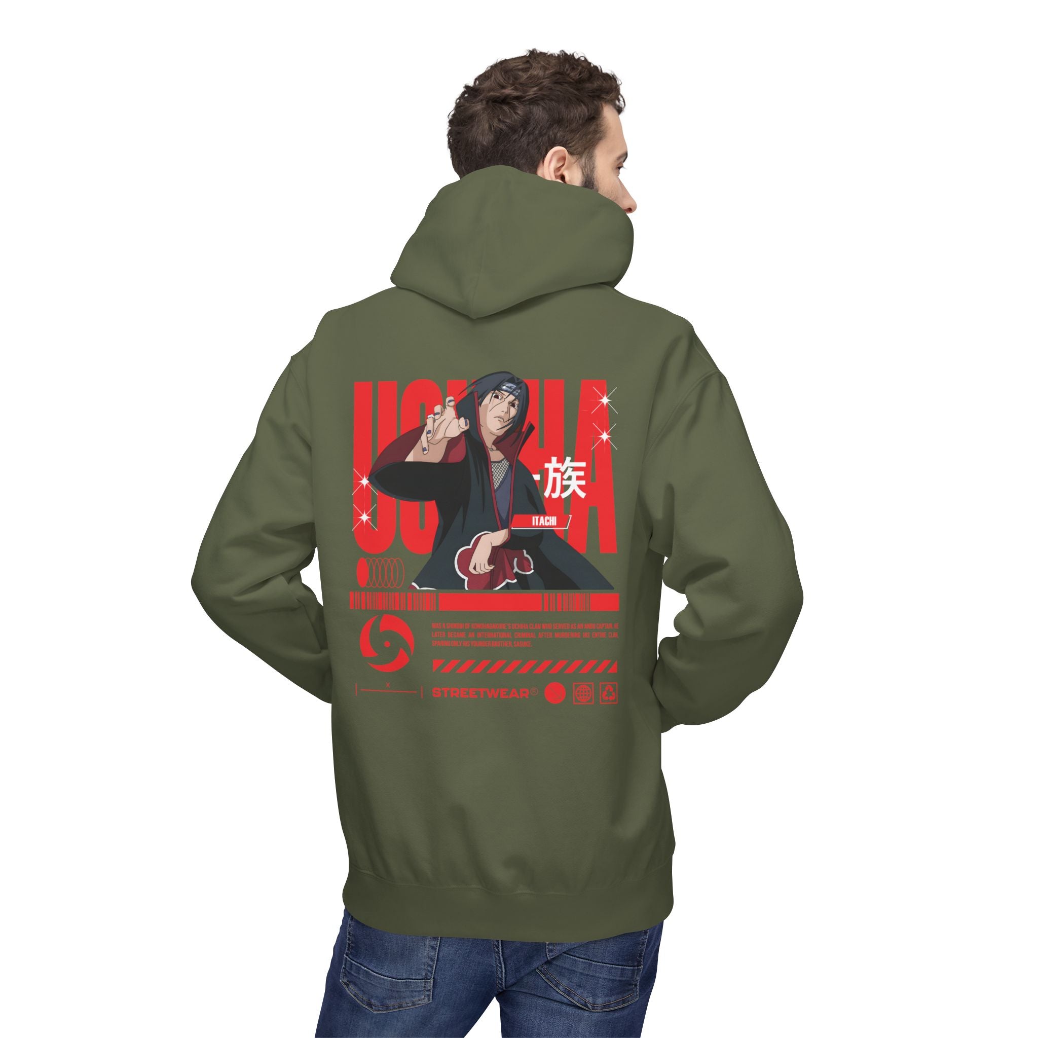 Itachi Uchiha "Amaterasu" – Naruto Graphic Tee | Maklenn