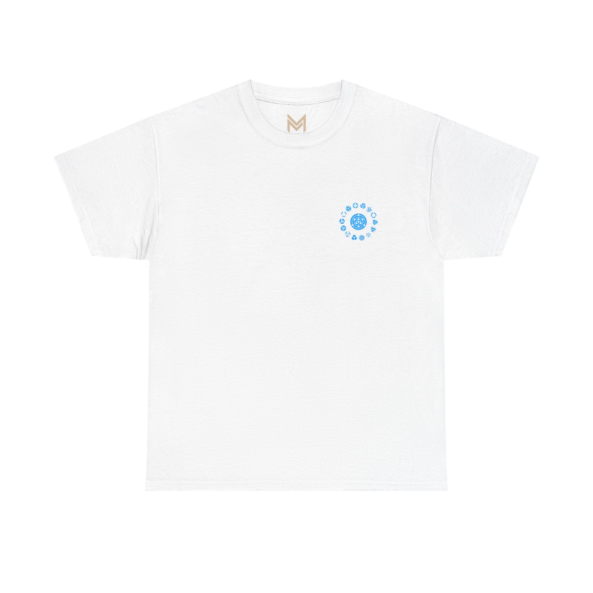 Naruto Uzumaki "Copy Wheel Eye" | Naruto Anime Graphic Tee - Front View