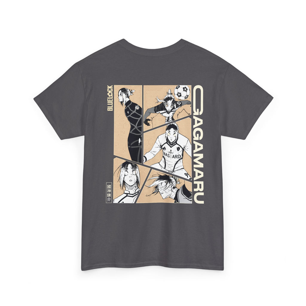 Gagamaru 'Bastard' Blue Lock Heavyweight Tee | Blue Lock Anime... - Detail View 31