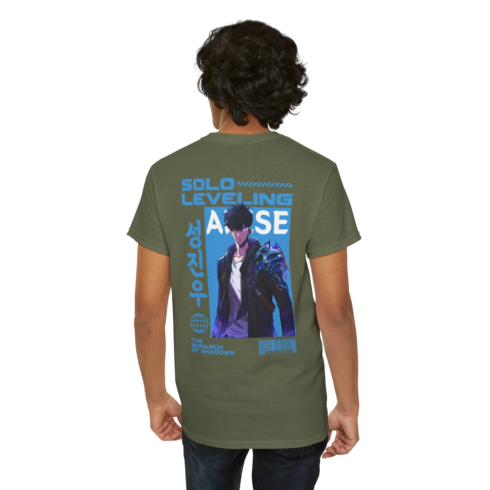 Sung Jinwoo "Shadow Monarch" | Solo Leveling Anime Graphic Tee