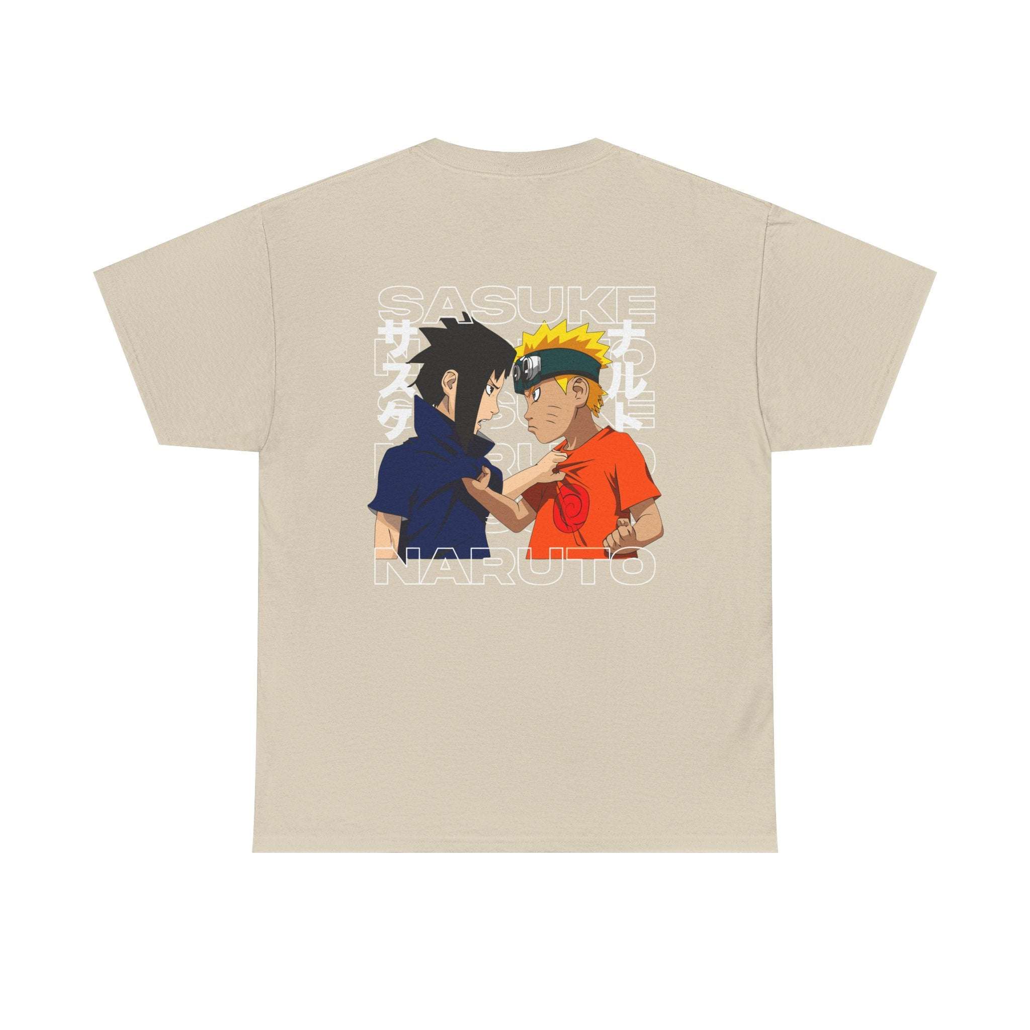 Naruto vs Sasuke NARUTO Maklenn Naruto vs Sasuke NARUTO T-Shirt Maklenn www.maklenn.com India 21.80