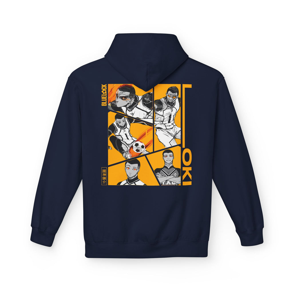 Julian Loki "Godspeed" | Blue Lock Streetwear Hoodie - Detail View 48