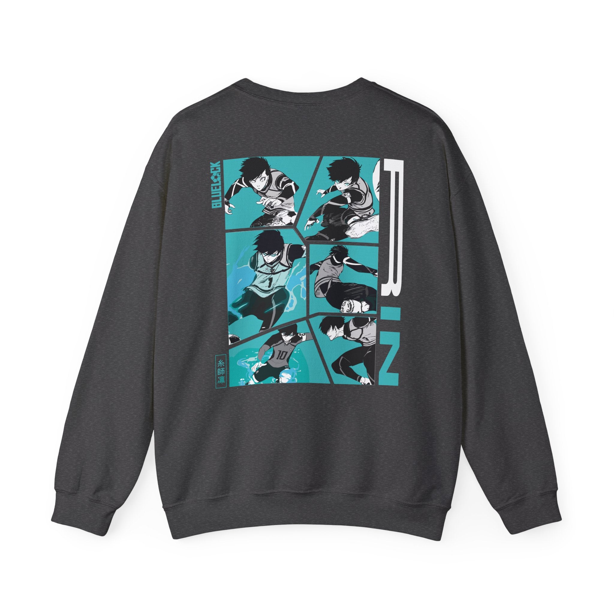 Rin Blue Lock Heavyweight Tee "Silent Beast" | Blue Lock Anime...