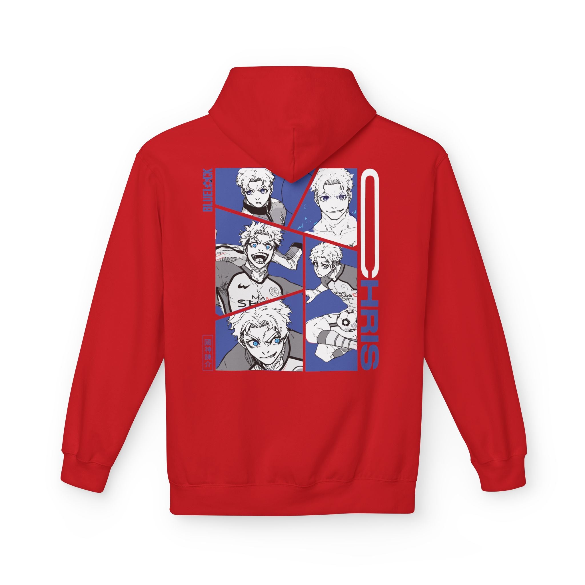 Chris Premium Blue Lock Hoodie "Prince" | Blue Lock Streetwear... - Detail View 17