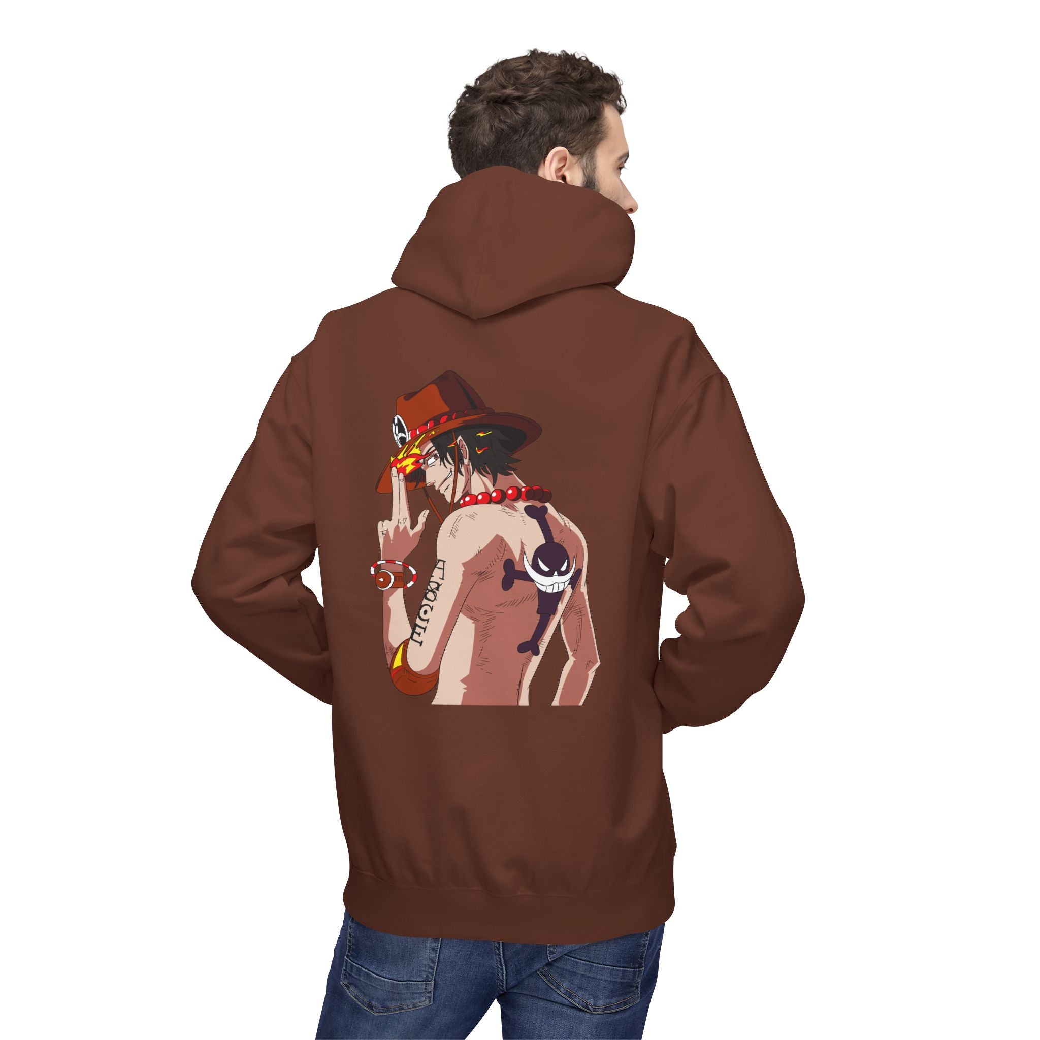 Portgas D. Ace "Fire Fist" | One Piece Streetwear Hoodie - Detail View 17