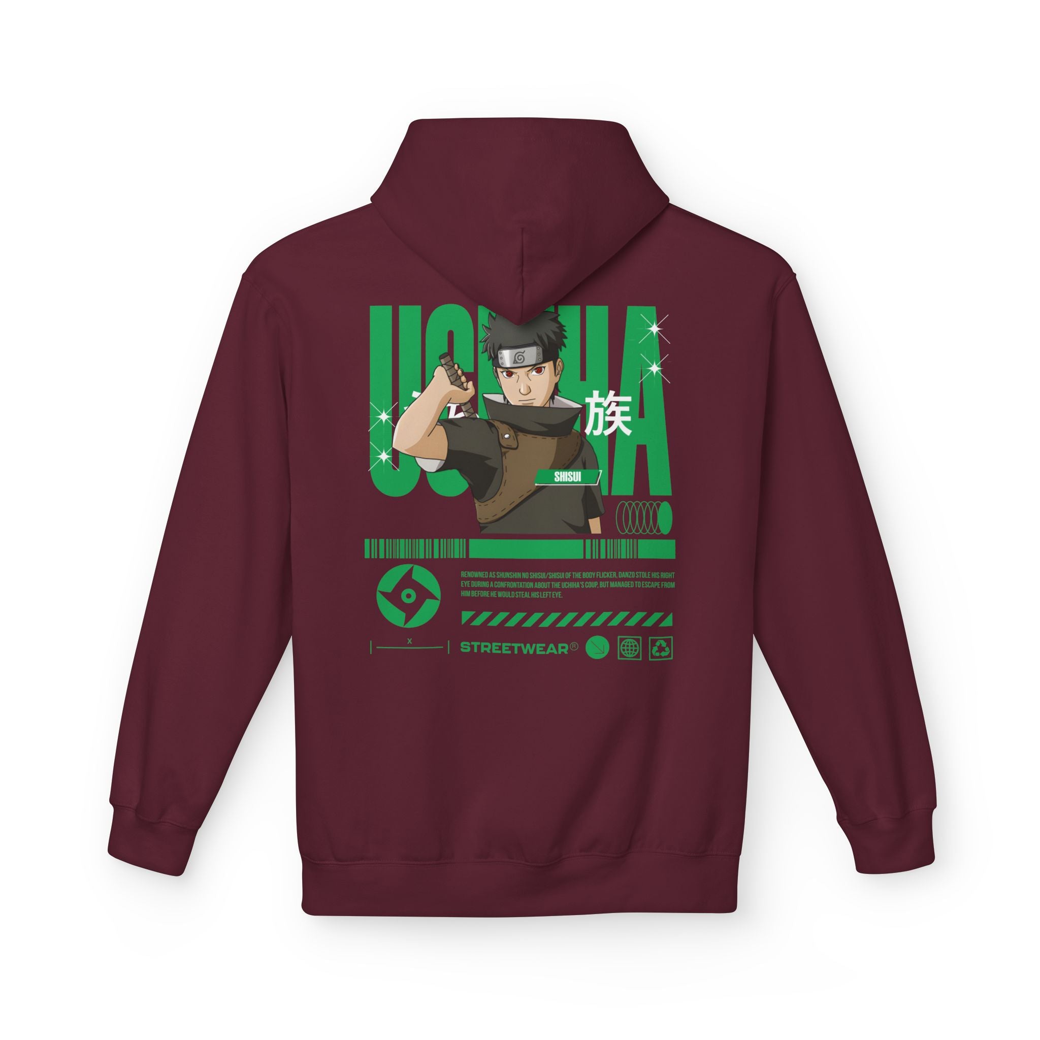 Shisui Uchiha "Teleporter" – Naruto Graphic Tee | Maklenn