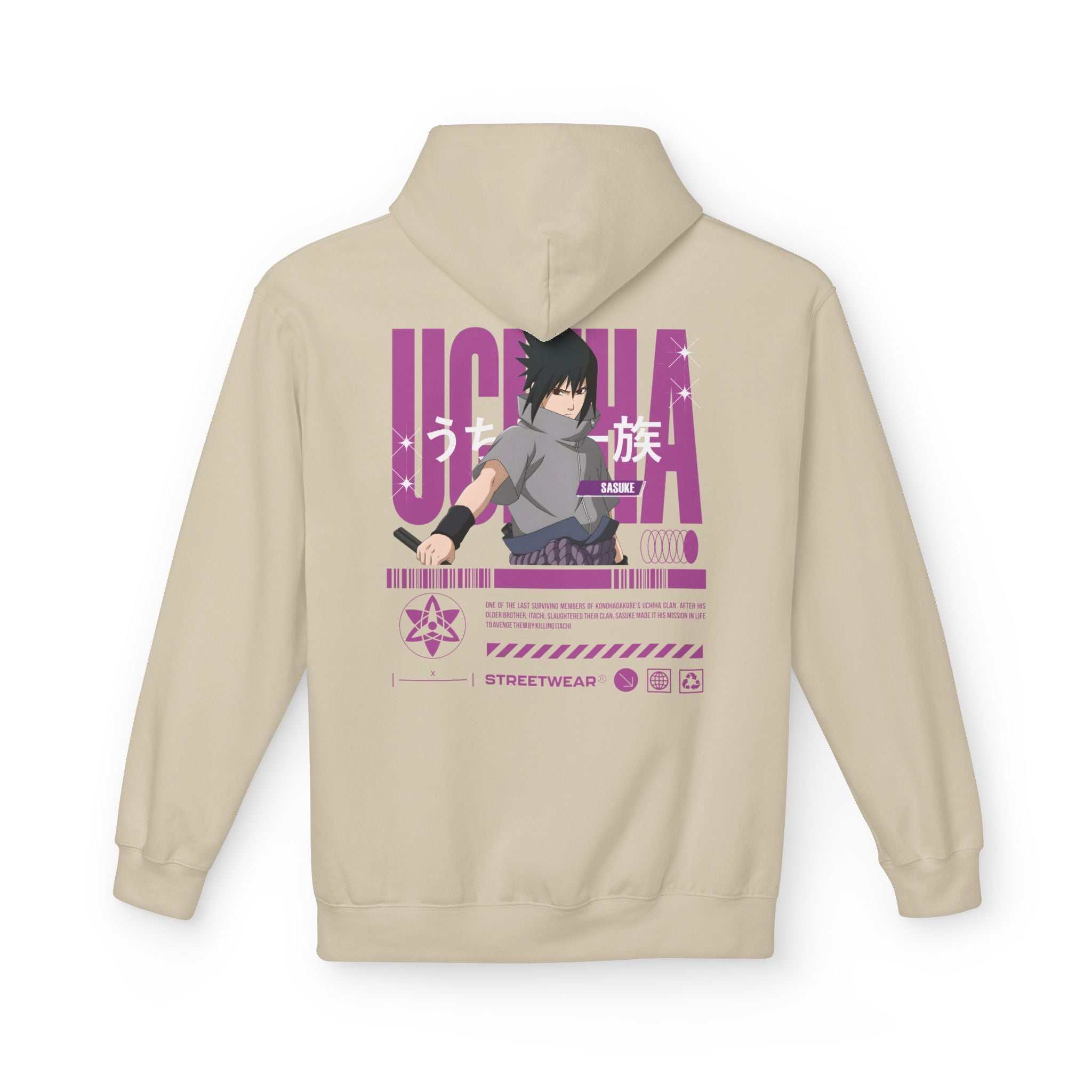 Sasuke Uchiha "Curse Mark" – Naruto Graphic Tee | Maklenn