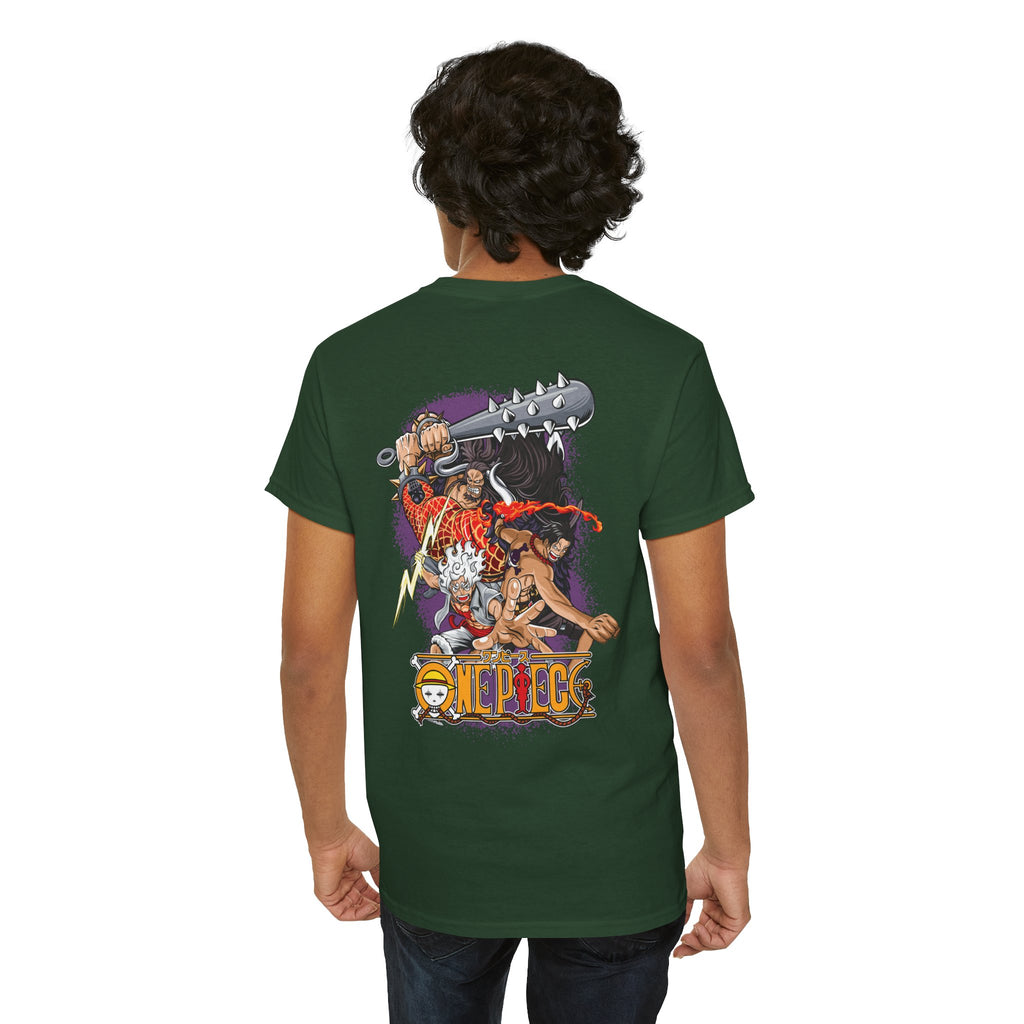 Monkey D. Luffy "Otaku Style" | One Piece Anime Graphic Tee - Detail View 25