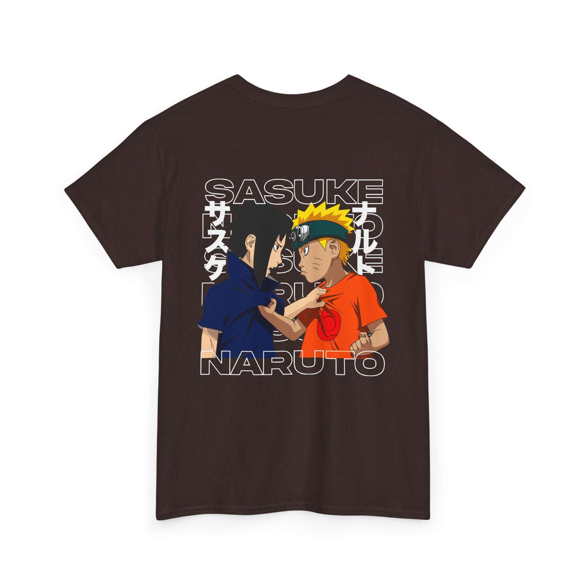 Naruto vs Sasuke NARUTO Maklenn Naruto vs Sasuke NARUTO T-Shirt Maklenn www.maklenn.com India 21.80