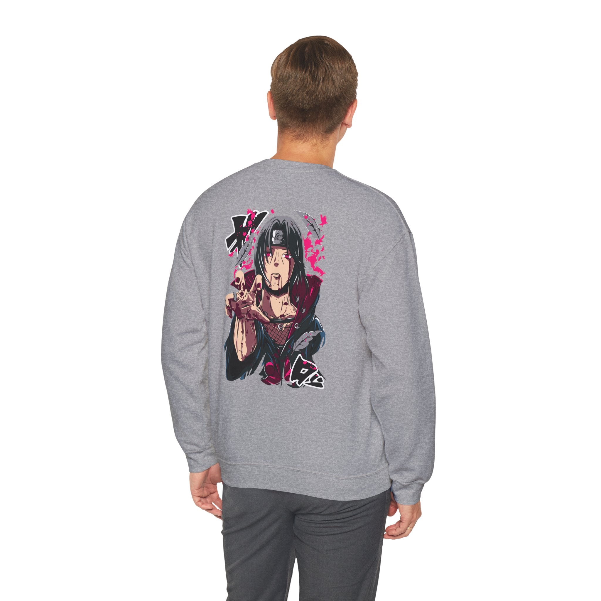 Itachi Uchiha "Tsukuyomi" | Naruto Anime Graphic Tee - Detail View 22