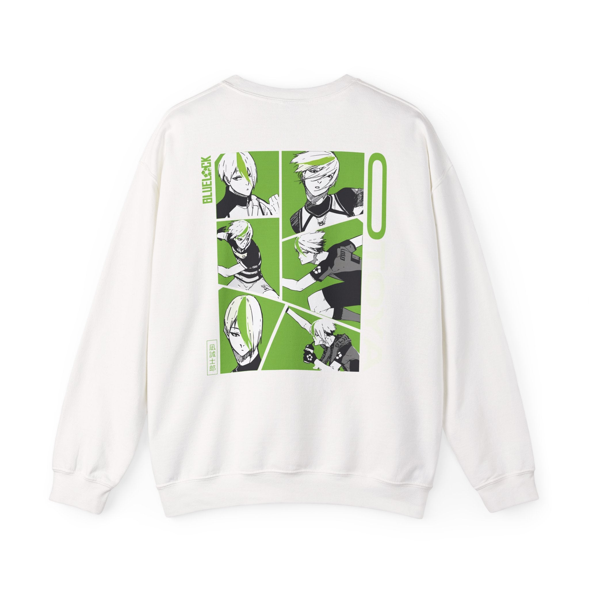 Otoya Premium Blue Lock Crewneck "Wing Flash" | Blue Lock Stre... - Detail View 12