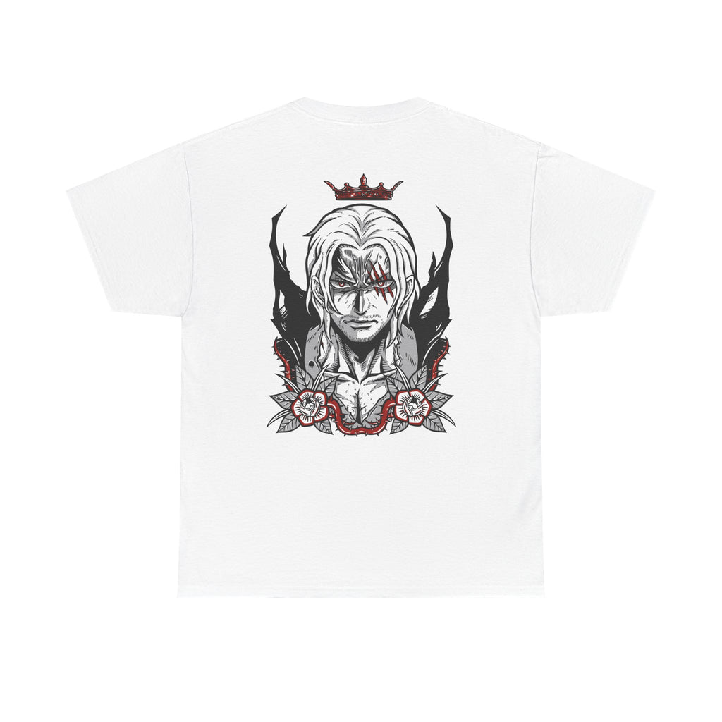 Red-Haired Shanks "Red-Haired" | One Piece Anime Graphic Tee - Detail View 11