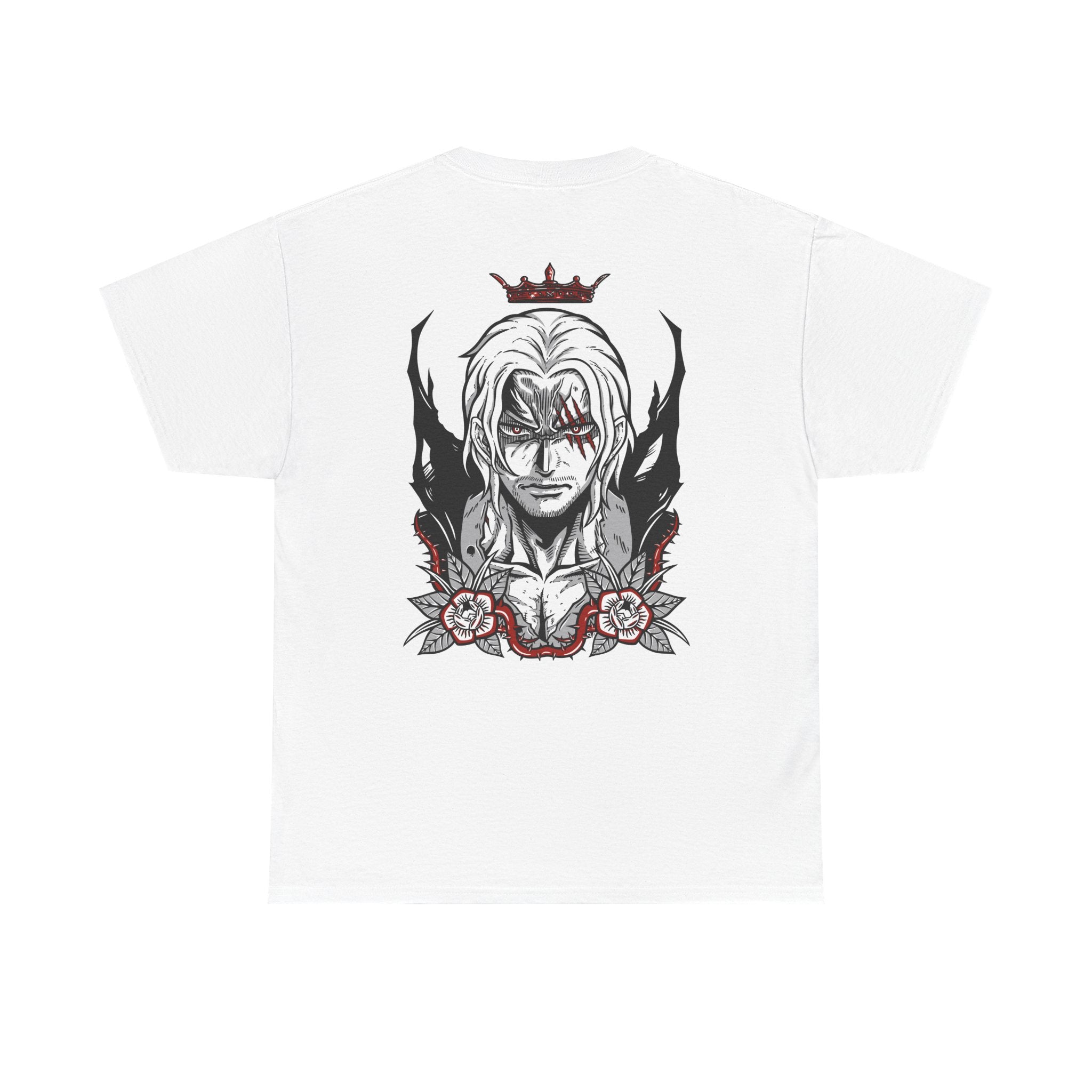 Red-Haired Shanks "Red-Haired" | One Piece Anime Graphic Tee - Detail View 11