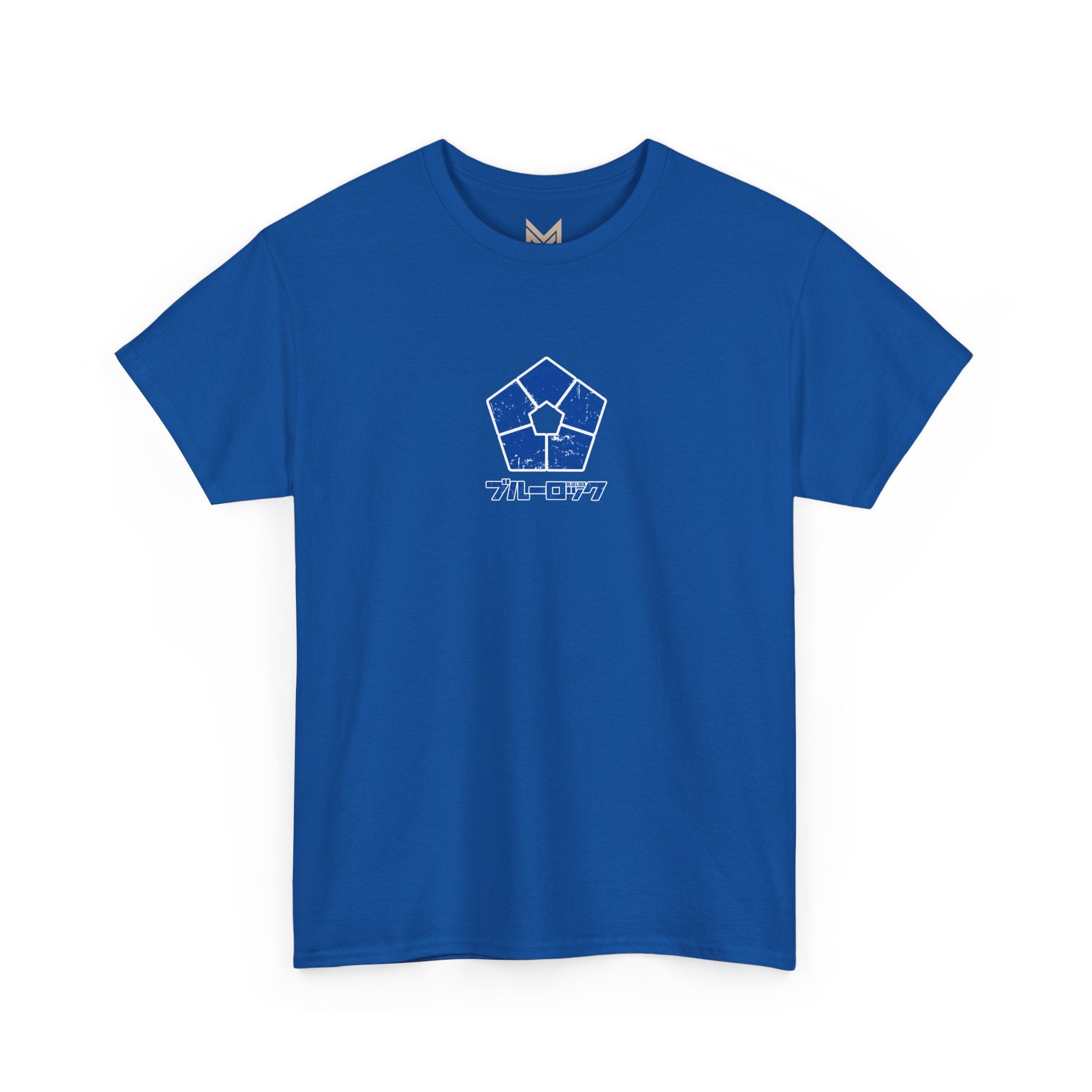 Blue Lock Heavyweight Tee "Emblem" | Blue Lock Anime Graphic Tee - Detail View 30