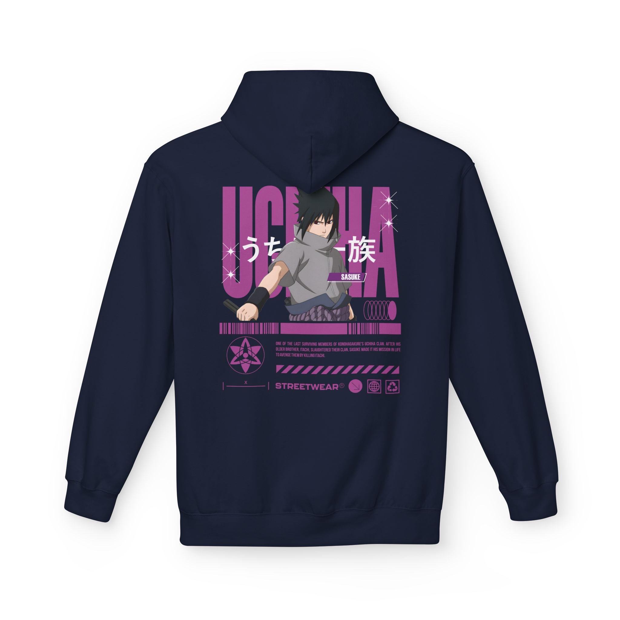 Sasuke Uchiha "Curse Mark" – Naruto Graphic Tee | Maklenn