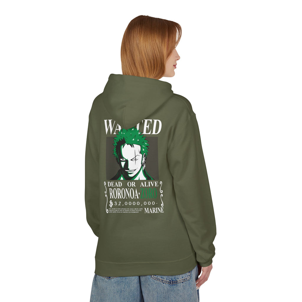 Roronoa Zoro "Wanted" | One Piece Streetwear Hoodie