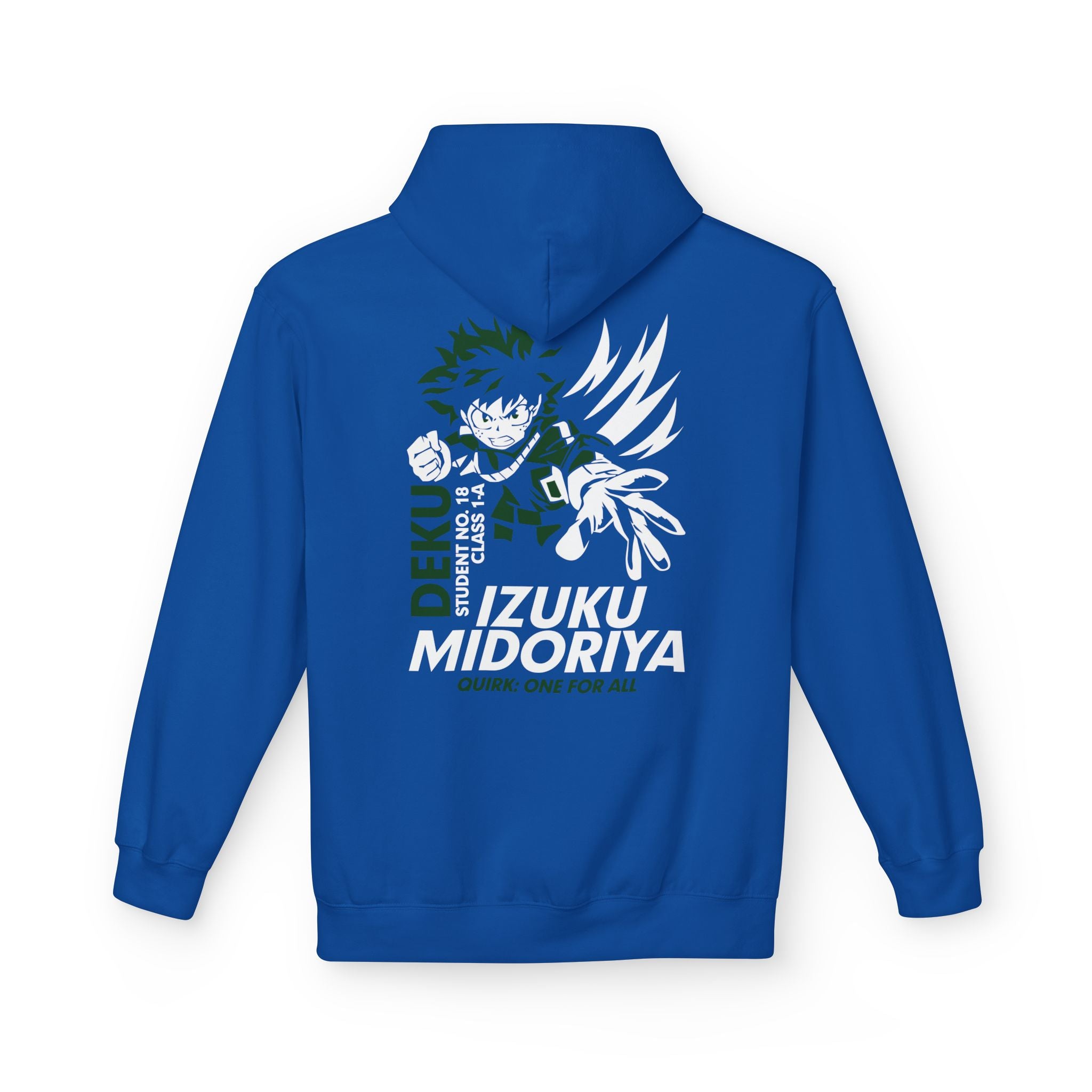 Izuku Midoriya "Deku" | My Hero Academia Streetwear Hoodie - Detail View 7