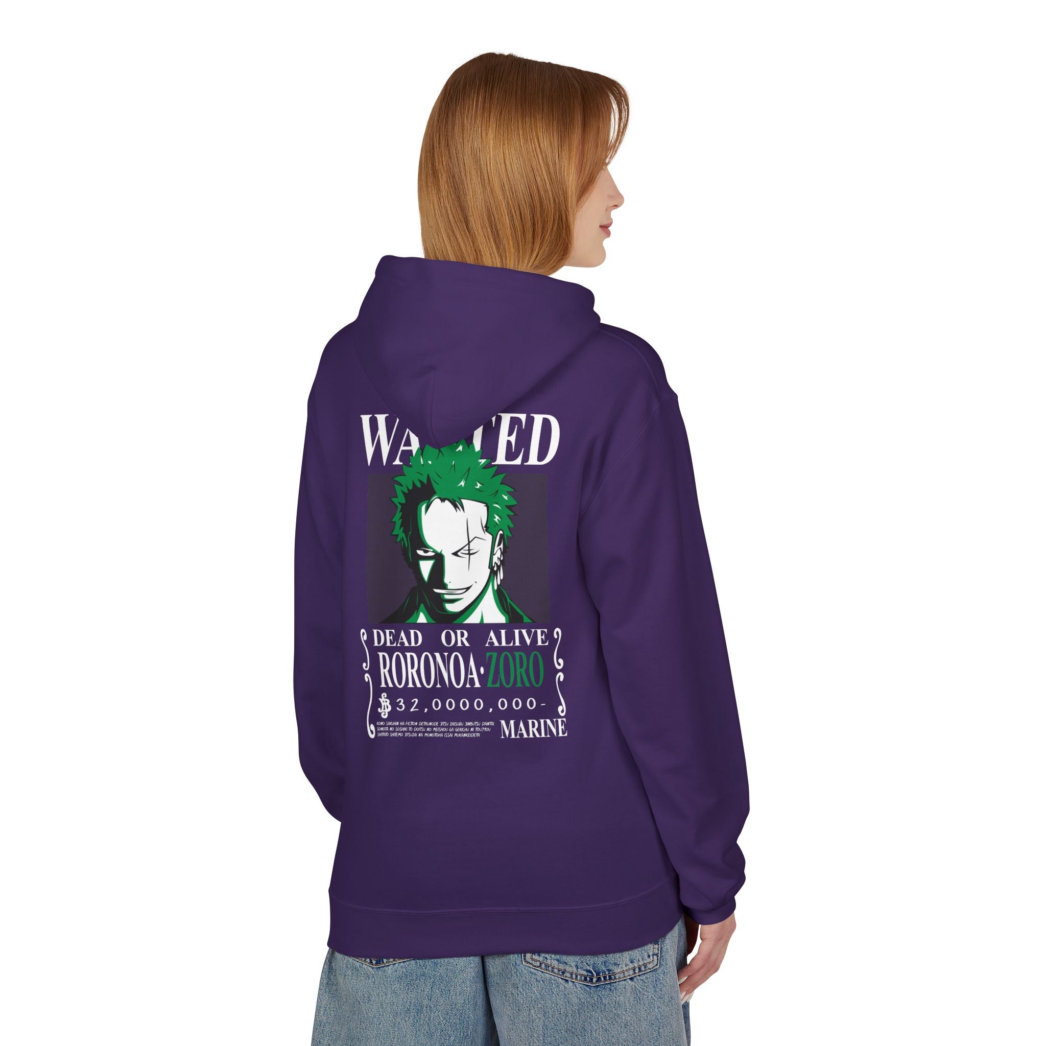 Roronoa Zoro "Wanted" | One Piece Streetwear Hoodie