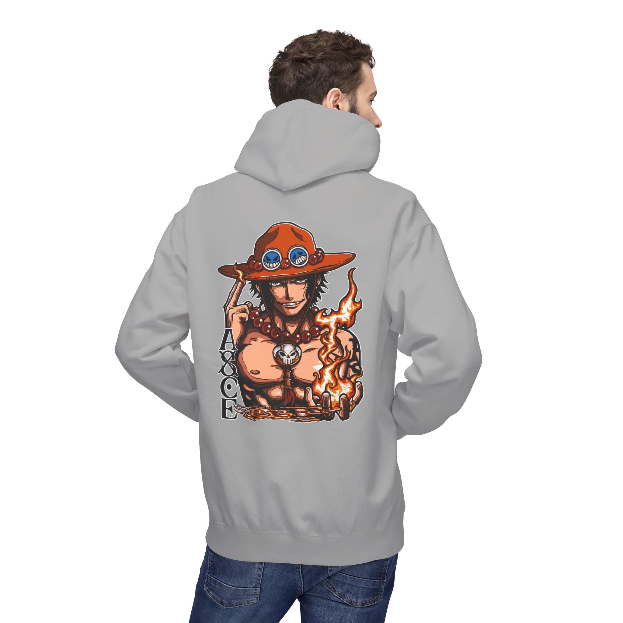 Portgas D. Ace "Fire Fist" | One Piece Streetwear Hoodie - Detail View 21