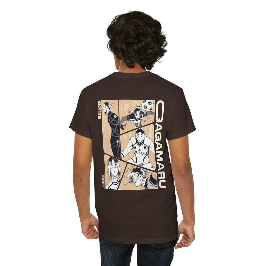 Gagamaru 'Bastard' Blue Lock Heavyweight Tee | Blue Lock Anime... - Detail View 21