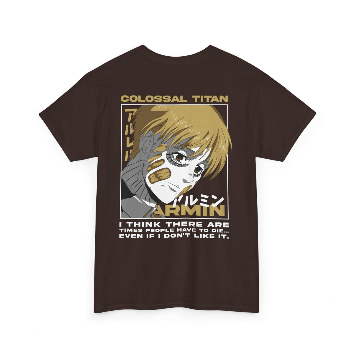 Armin Arlert Colossal Titan Attack on Titan graphic tee – Maklenn