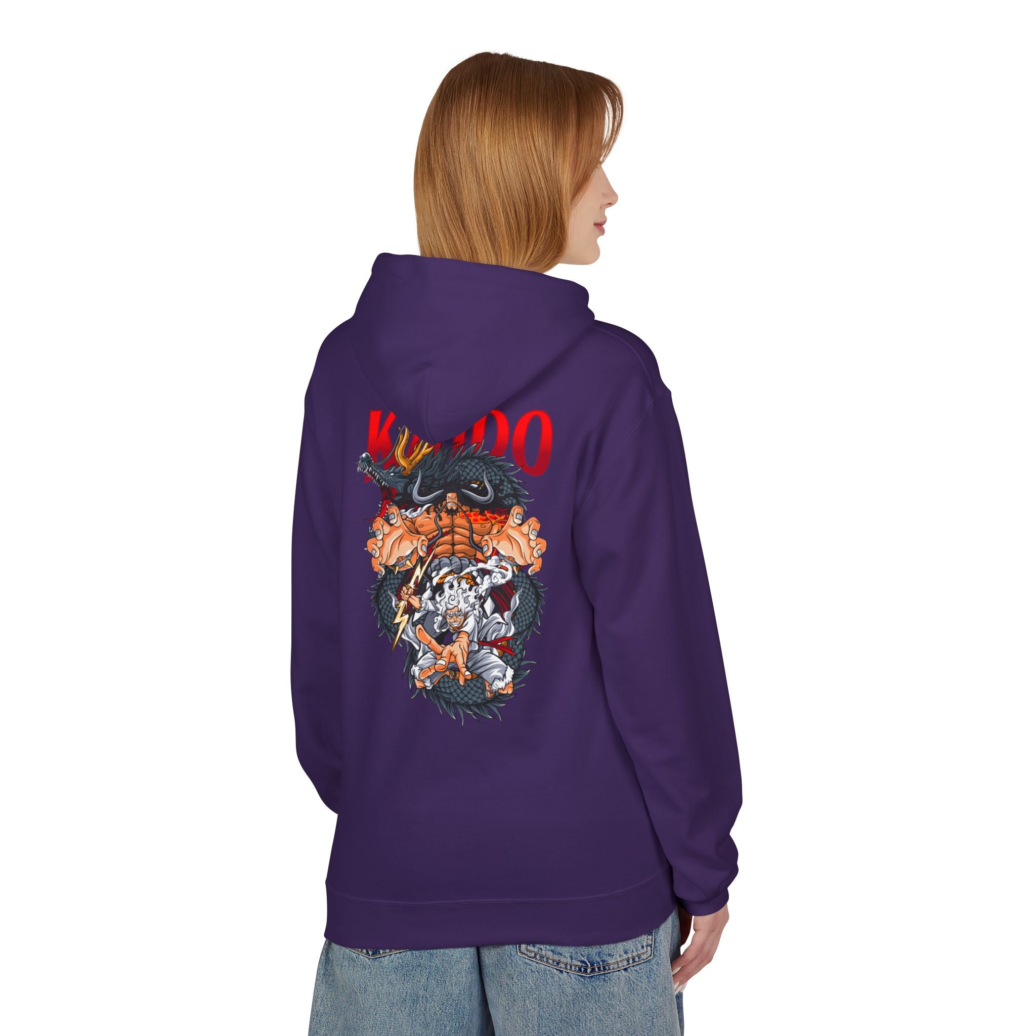 Kaido "King of the Beasts" | One Piece Streetwear Hoodie - Detail View 40