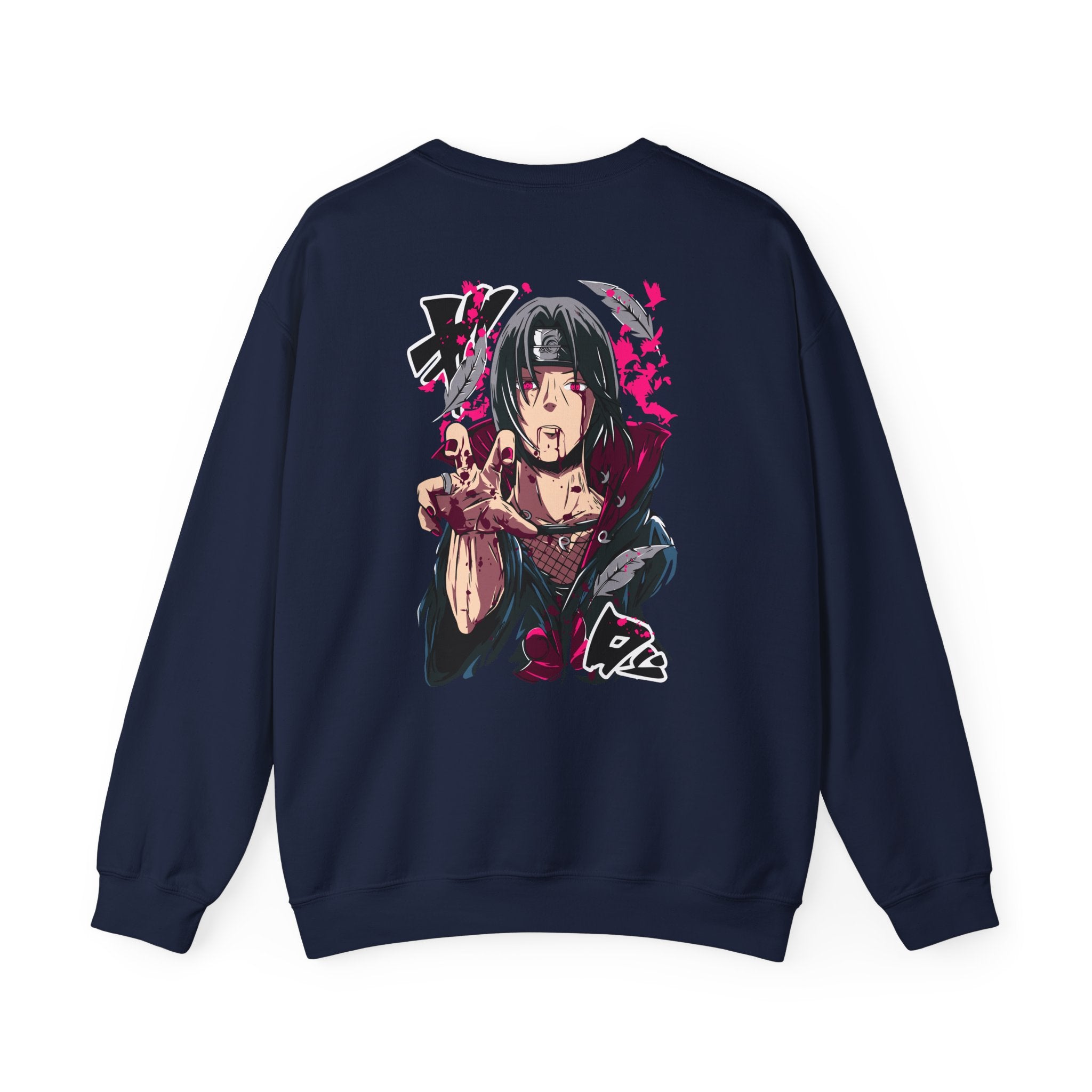 Itachi Uchiha "Tsukuyomi" | Naruto Anime Graphic Tee - Detail View 11