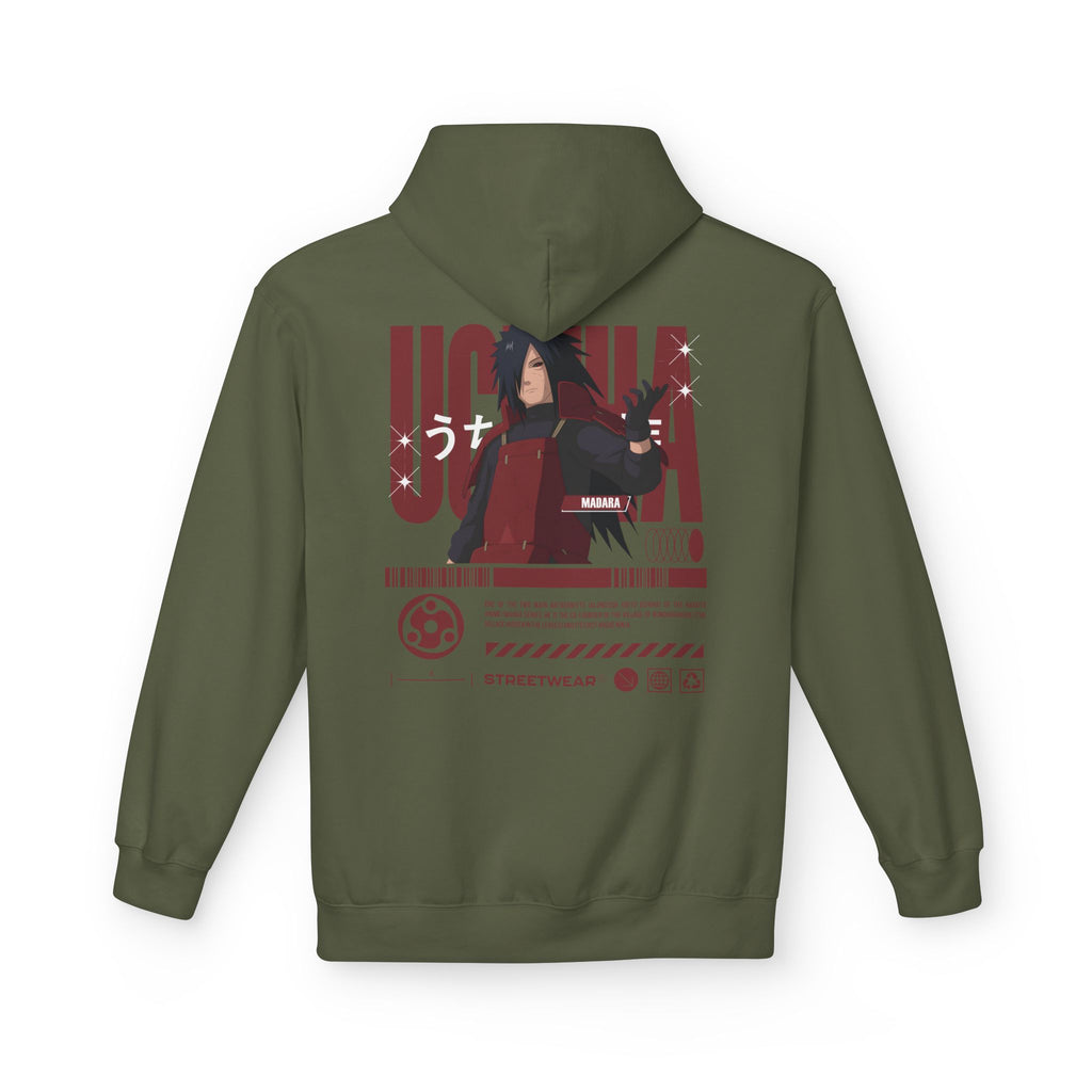 Madara Uchiha "Ghost of the Uchiha" – Naruto Graphic Tee | Maklenn