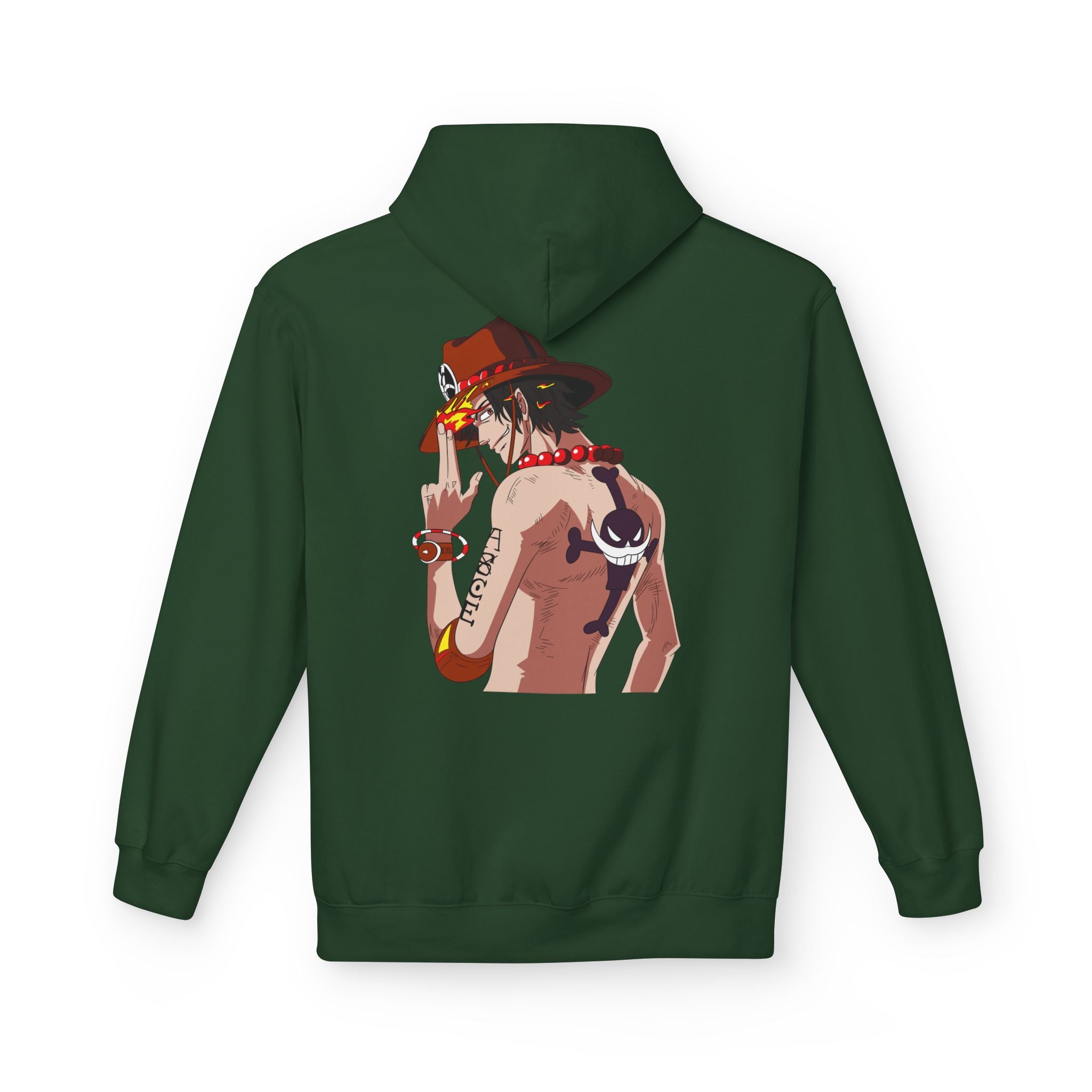 Portgas D. Ace "Fire Fist" | One Piece Streetwear Hoodie - Detail View 27