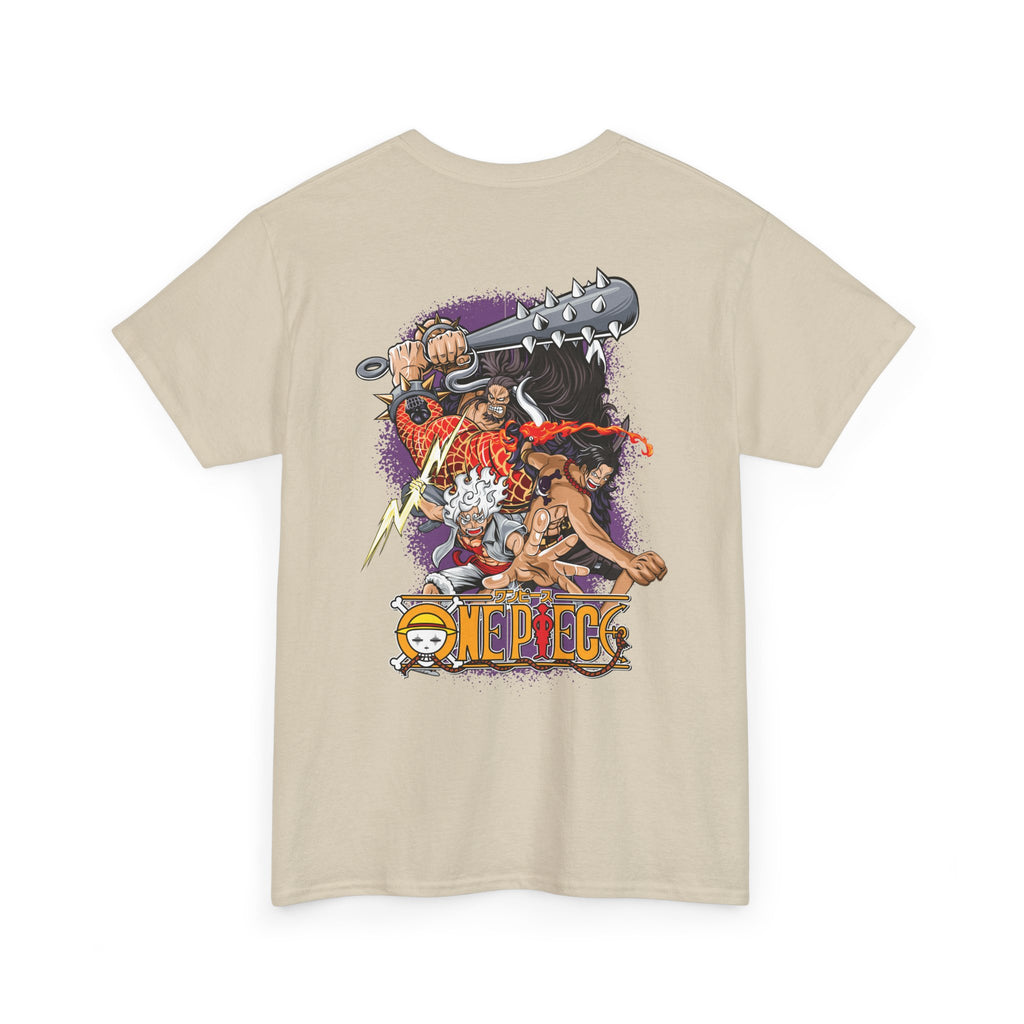 Monkey D. Luffy "Otaku Style" | One Piece Anime Graphic Tee - Detail View 17
